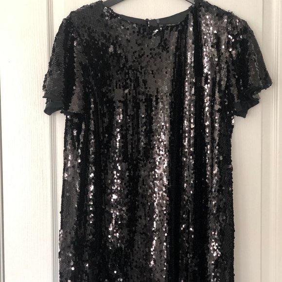 Zara Dresses & Skirts - ZARA Short Sequin Dress